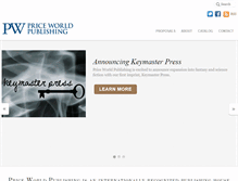 Tablet Screenshot of priceworldpublishing.com